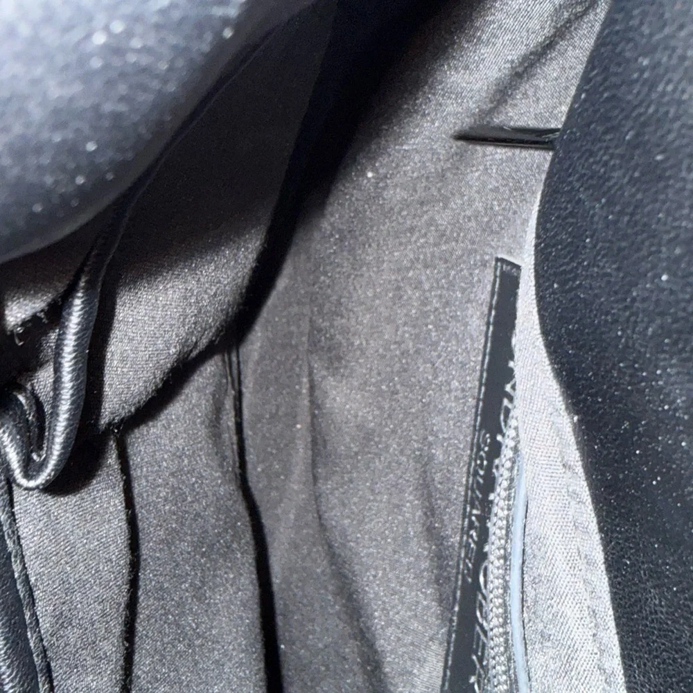 Elegant Black Quilted Messenger Bag